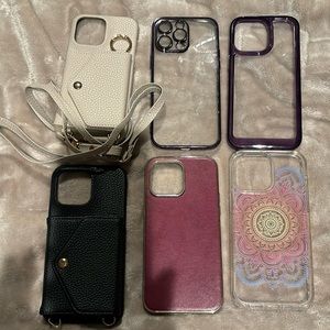 Bundle of IPhone 14 Pro Max cases